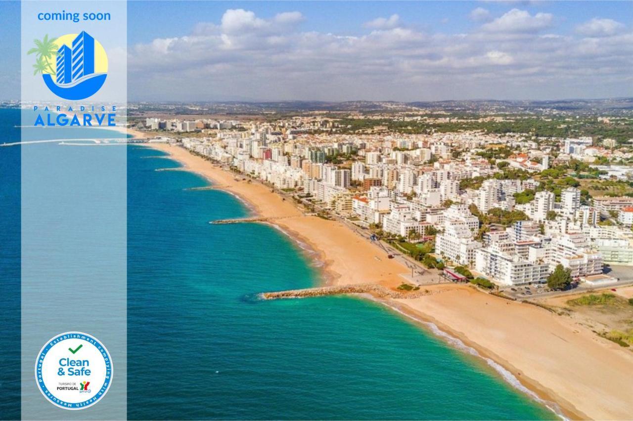 Suites Paradise Algarve Quarteira Bagian luar foto