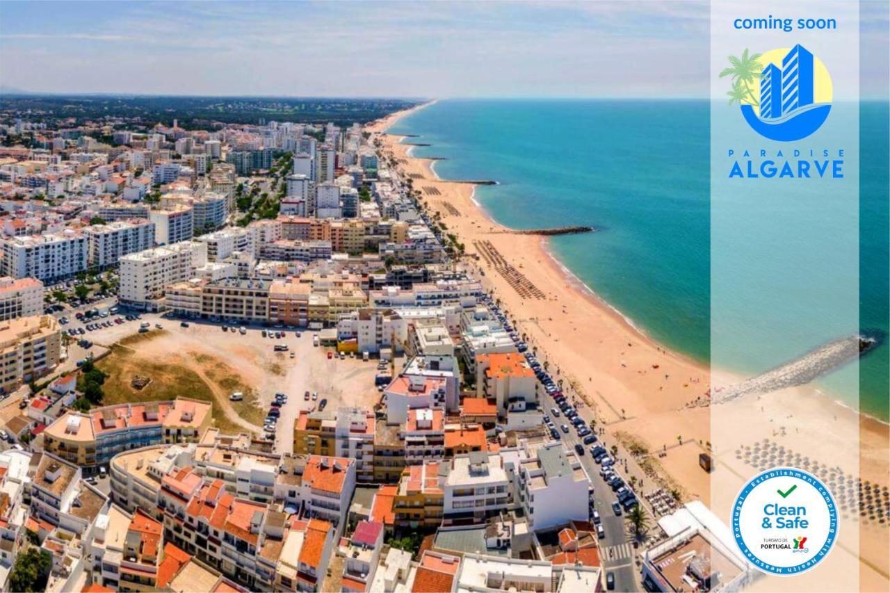 Suites Paradise Algarve Quarteira Bagian luar foto